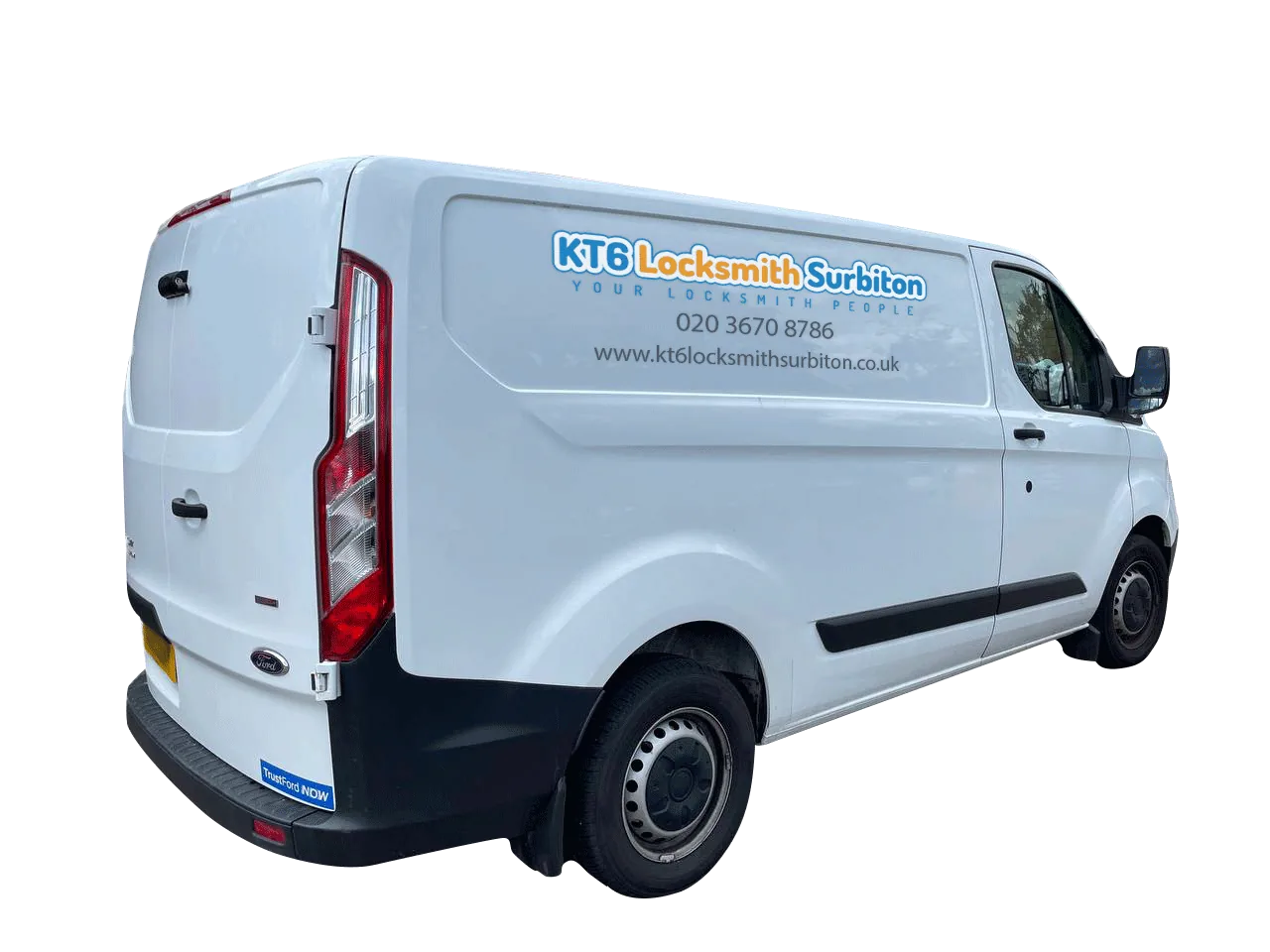 KT6 Locksmith Surbiton van